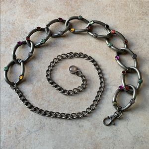 Retro Chain Statement Belt